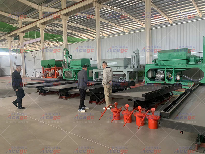 烏干達客戶實地考察選金生產線