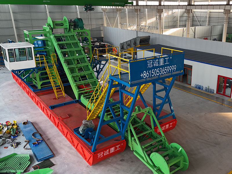 挖沙淘金船實地廠家