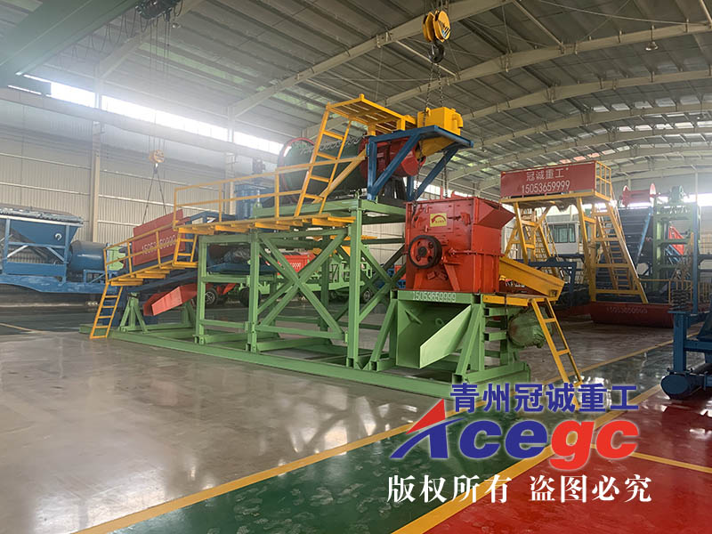 巖金礦選金生產線